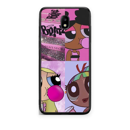 Θήκη Samsung Galaxy J5 2017 Bubble Girls από τη Smartfits με σχέδιο στο πίσω μέρος και μαύρο περίβλημα | Samsung Galaxy J5 2017 Bubble Girls case with colorful back and black bezels
