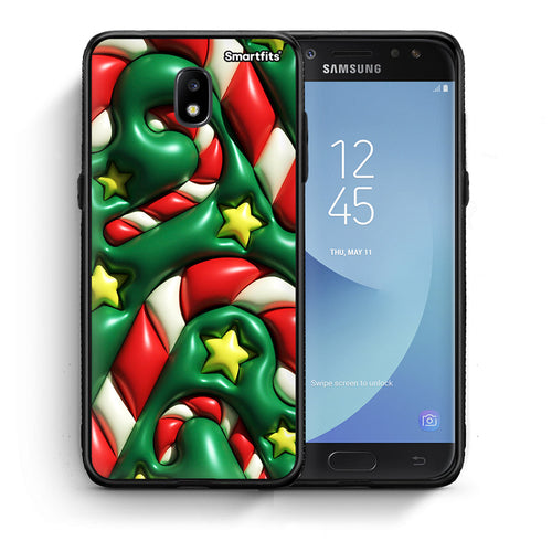 Θήκη Samsung J5 2017 Christmas Bubbles από τη Smartfits με σχέδιο στο πίσω μέρος και μαύρο περίβλημα | Samsung J5 2017 Christmas Bubbles case with colorful back and black bezels