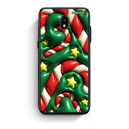Samsung J5 2017 Christmas Bubbles θήκη από τη Smartfits με σχέδιο στο πίσω μέρος και μαύρο περίβλημα | Smartphone case with colorful back and black bezels by Smartfits