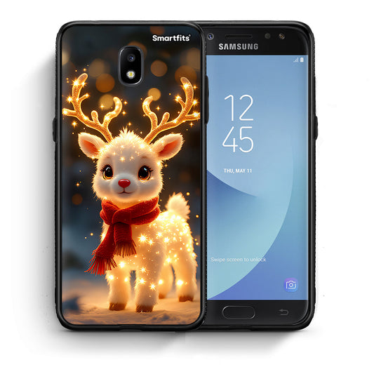 Θήκη Samsung J5 2017 Christmas Cutie από τη Smartfits με σχέδιο στο πίσω μέρος και μαύρο περίβλημα | Samsung J5 2017 Christmas Cutie case with colorful back and black bezels