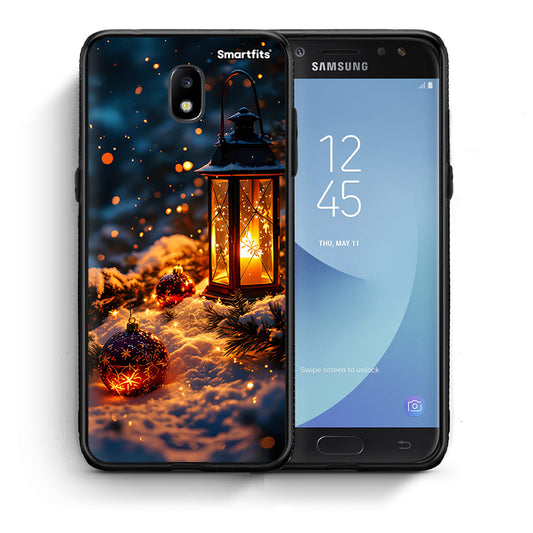 Θήκη Samsung J5 2017 Christmas Ornaments από τη Smartfits με σχέδιο στο πίσω μέρος και μαύρο περίβλημα | Samsung J5 2017 Christmas Ornaments case with colorful back and black bezels