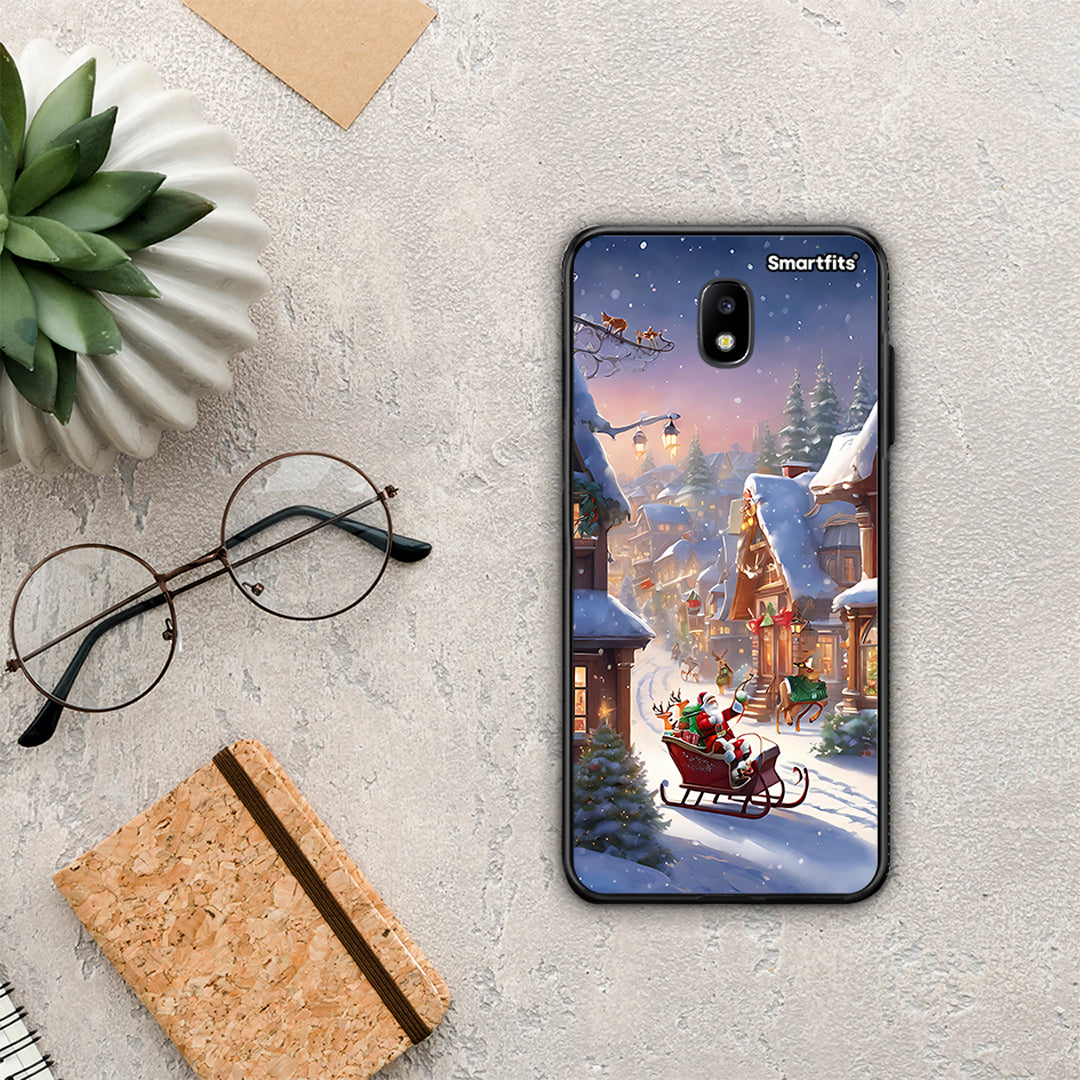 Christmas Snow - Samsung Galaxy J5 2017 θήκη