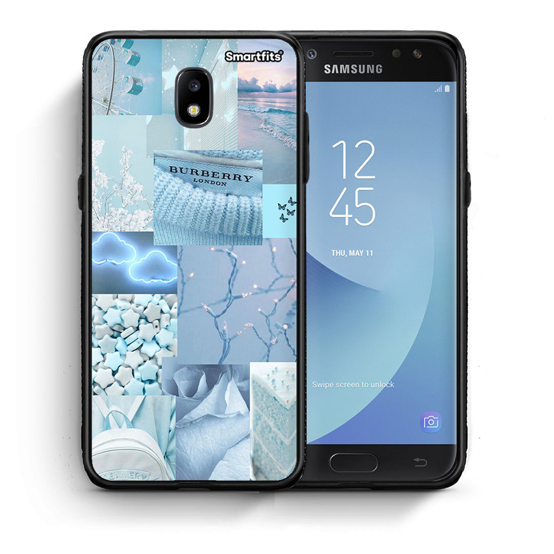 Θήκη Samsung J5 2017 Ciel Aesthetic Collage από τη Smartfits με σχέδιο στο πίσω μέρος και μαύρο περίβλημα | Samsung J5 2017 Ciel Aesthetic Collage case with colorful back and black bezels