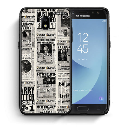 Θήκη Samsung J5 2017 Harry Paper από τη Smartfits με σχέδιο στο πίσω μέρος και μαύρο περίβλημα | Samsung J5 2017 Harry Paper case with colorful back and black bezels