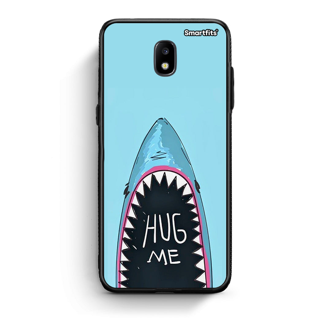 Samsung J7 2017 Hug Me θήκη από τη Smartfits με σχέδιο στο πίσω μέρος και μαύρο περίβλημα | Smartphone case with colorful back and black bezels by Smartfits