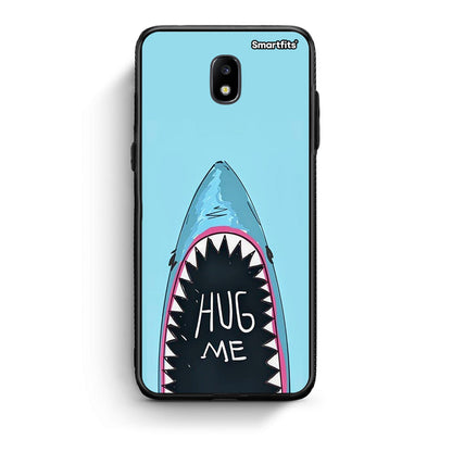 Samsung J7 2017 Hug Me θήκη από τη Smartfits με σχέδιο στο πίσω μέρος και μαύρο περίβλημα | Smartphone case with colorful back and black bezels by Smartfits