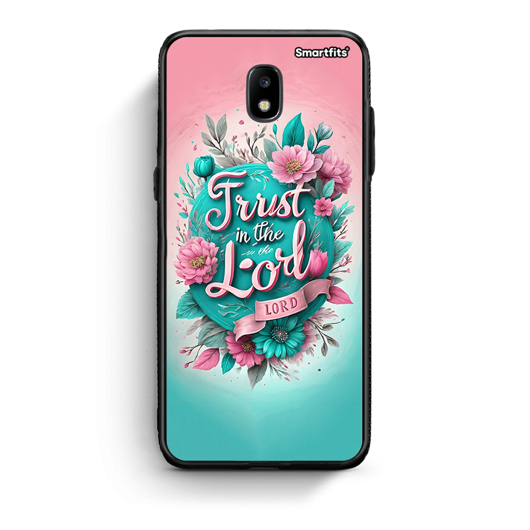 Samsung J7 2017 Lord Trust θήκη από τη Smartfits με σχέδιο στο πίσω μέρος και μαύρο περίβλημα | Smartphone case with colorful back and black bezels by Smartfits