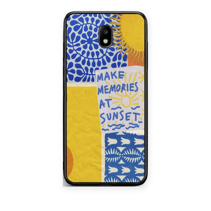 Θήκη Samsung Galaxy J5 2017 Sunset Memories από τη Smartfits με σχέδιο στο πίσω μέρος και μαύρο περίβλημα | Samsung Galaxy J5 2017 Sunset Memories case with colorful back and black bezels