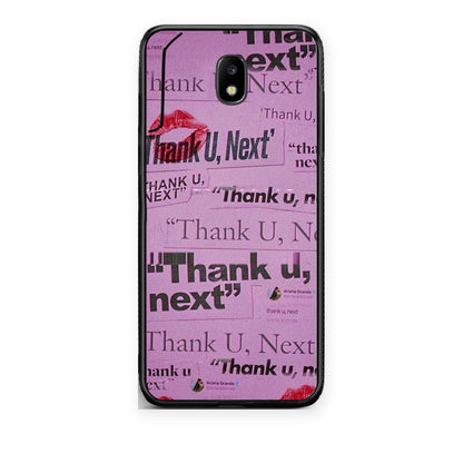Θήκη Samsung Galaxy J5 2017 Thank You Next από τη Smartfits με σχέδιο στο πίσω μέρος και μαύρο περίβλημα | Samsung Galaxy J5 2017 Thank You Next case with colorful back and black bezels