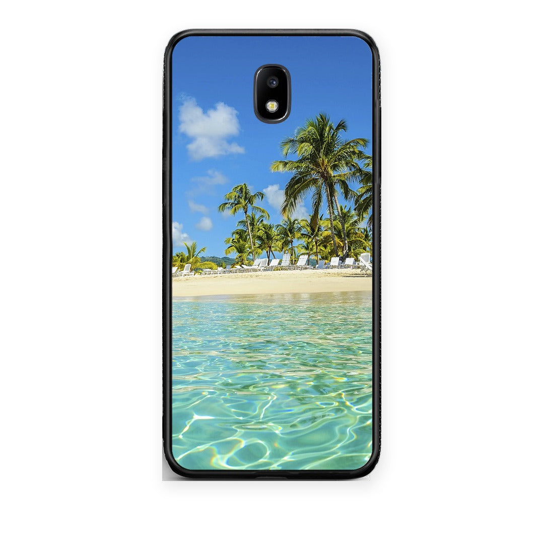Θήκη Samsung Galaxy J5 2017 Tropical Vibes από τη Smartfits με σχέδιο στο πίσω μέρος και μαύρο περίβλημα | Samsung Galaxy J5 2017 Tropical Vibes case with colorful back and black bezels