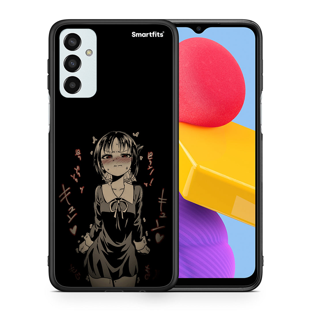 Θήκη Samsung M13 Anime Girl από τη Smartfits με σχέδιο στο πίσω μέρος και μαύρο περίβλημα | Samsung M13 Anime Girl case with colorful back and black bezels