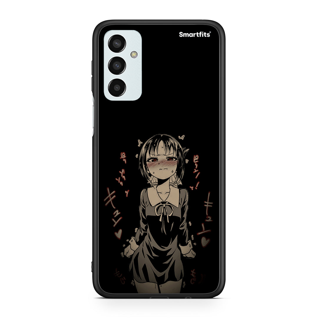 Samsung M13 Anime Girl θήκη από τη Smartfits με σχέδιο στο πίσω μέρος και μαύρο περίβλημα | Smartphone case with colorful back and black bezels by Smartfits