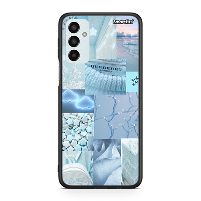 Samsung M13 Ciel Aesthetic Collage θήκη από τη Smartfits με σχέδιο στο πίσω μέρος και μαύρο περίβλημα | Smartphone case with colorful back and black bezels by Smartfits