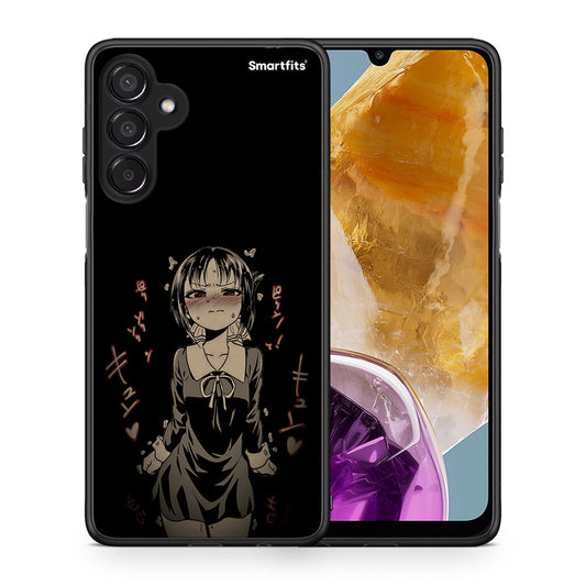Θήκη Samsung Galaxy M15 Anime Girl από τη Smartfits με σχέδιο στο πίσω μέρος και μαύρο περίβλημα | Samsung Galaxy M15 Anime Girl case with colorful back and black bezels