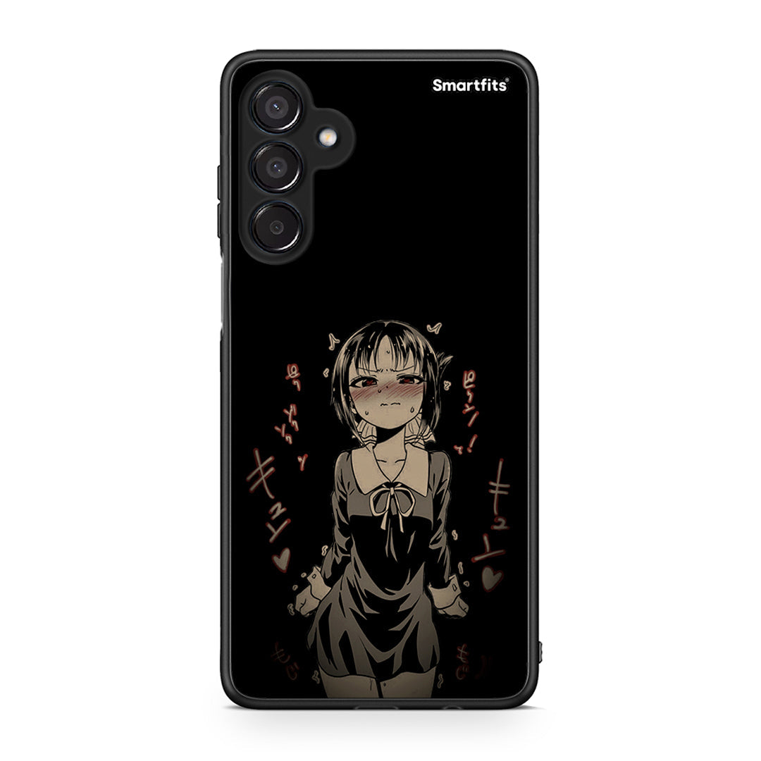 Samsung Galaxy M15 Anime Girl θήκη από τη Smartfits με σχέδιο στο πίσω μέρος και μαύρο περίβλημα | Smartphone case with colorful back and black bezels by Smartfits