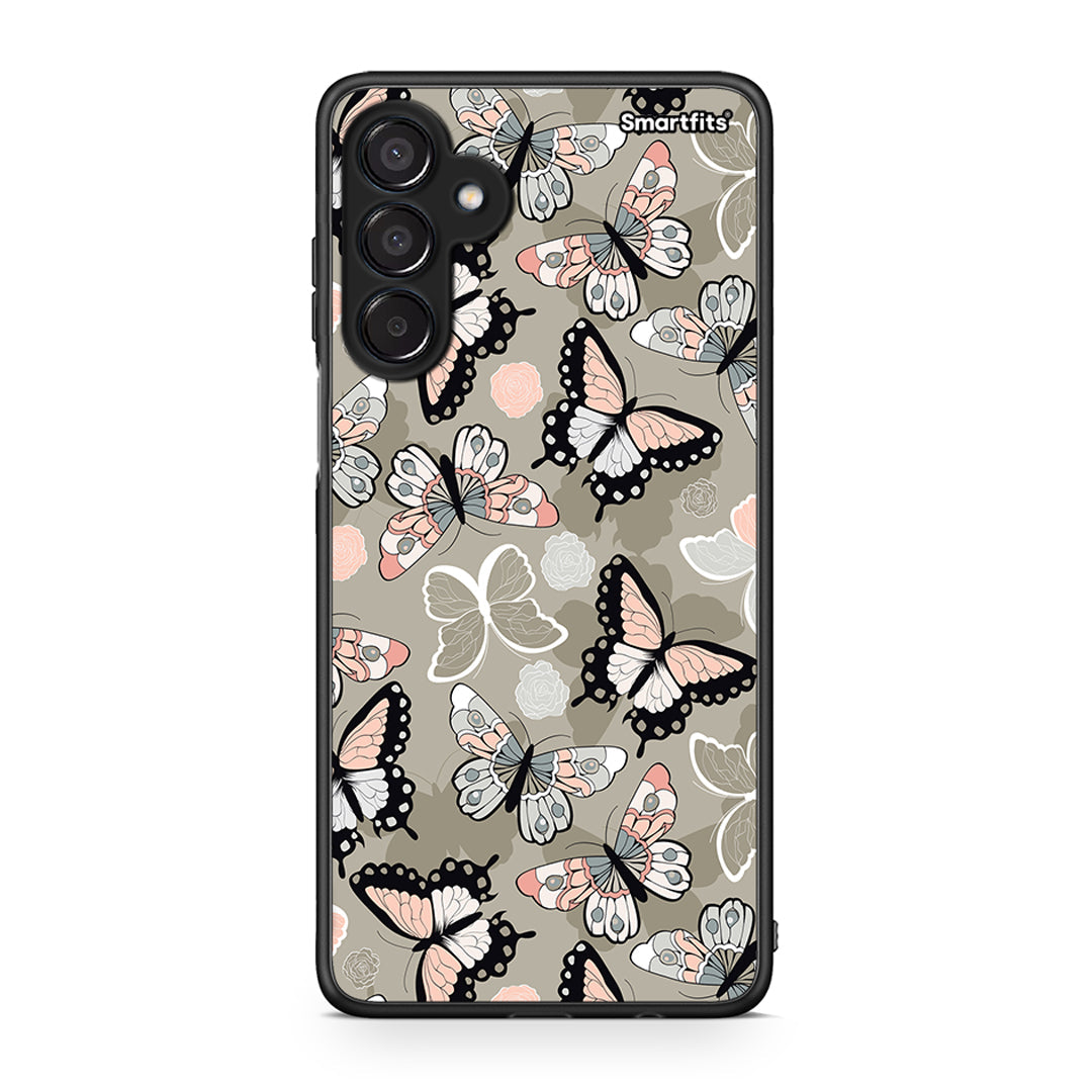 135 - Samsung Galaxy M15 Butterflies Boho case, cover, bumper