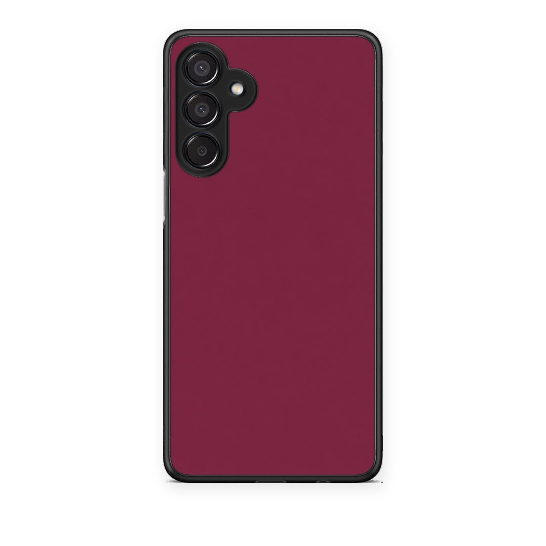 Θήκη Samsung Galaxy M15 Burgundy από τη Smartfits με σχέδιο στο πίσω μέρος και μαύρο περίβλημα | Samsung Galaxy M15 Burgundy case with colorful back and black bezels