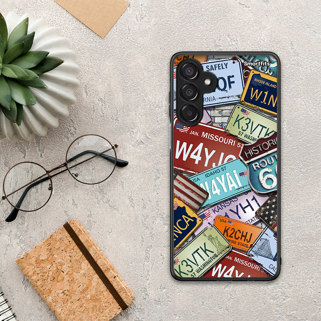 Car Plates - Samsung Galaxy M15 θήκη