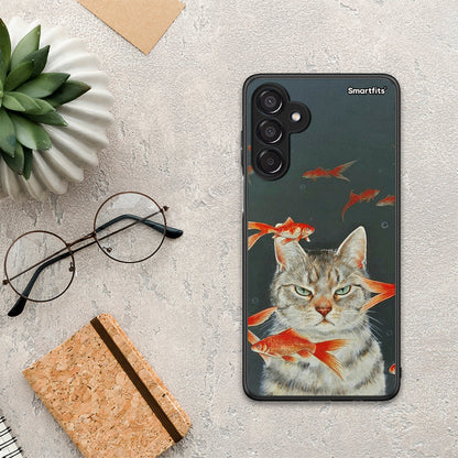 Cat Goldfish - Samsung Galaxy M15 θήκη