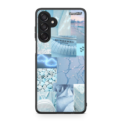 Samsung Galaxy M15 Ciel Aesthetic Collage θήκη από τη Smartfits με σχέδιο στο πίσω μέρος και μαύρο περίβλημα | Smartphone case with colorful back and black bezels by Smartfits
