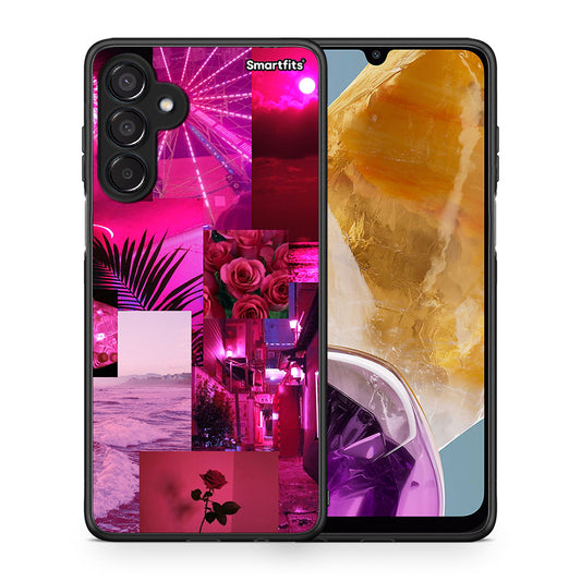 Collage Red Roses - Samsung Galaxy M15 θήκη