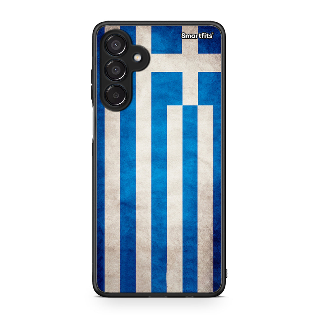 4 - Samsung Galaxy M15 Greeek Flag case, cover, bumper