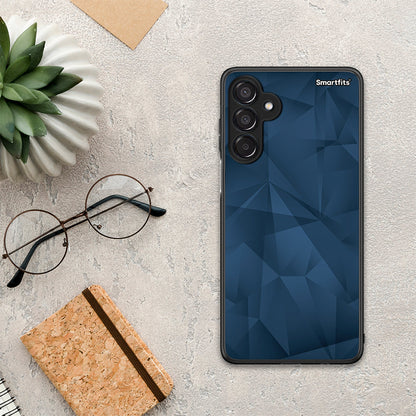 Geometric Blue Abstract - Samsung Galaxy M15 θήκη