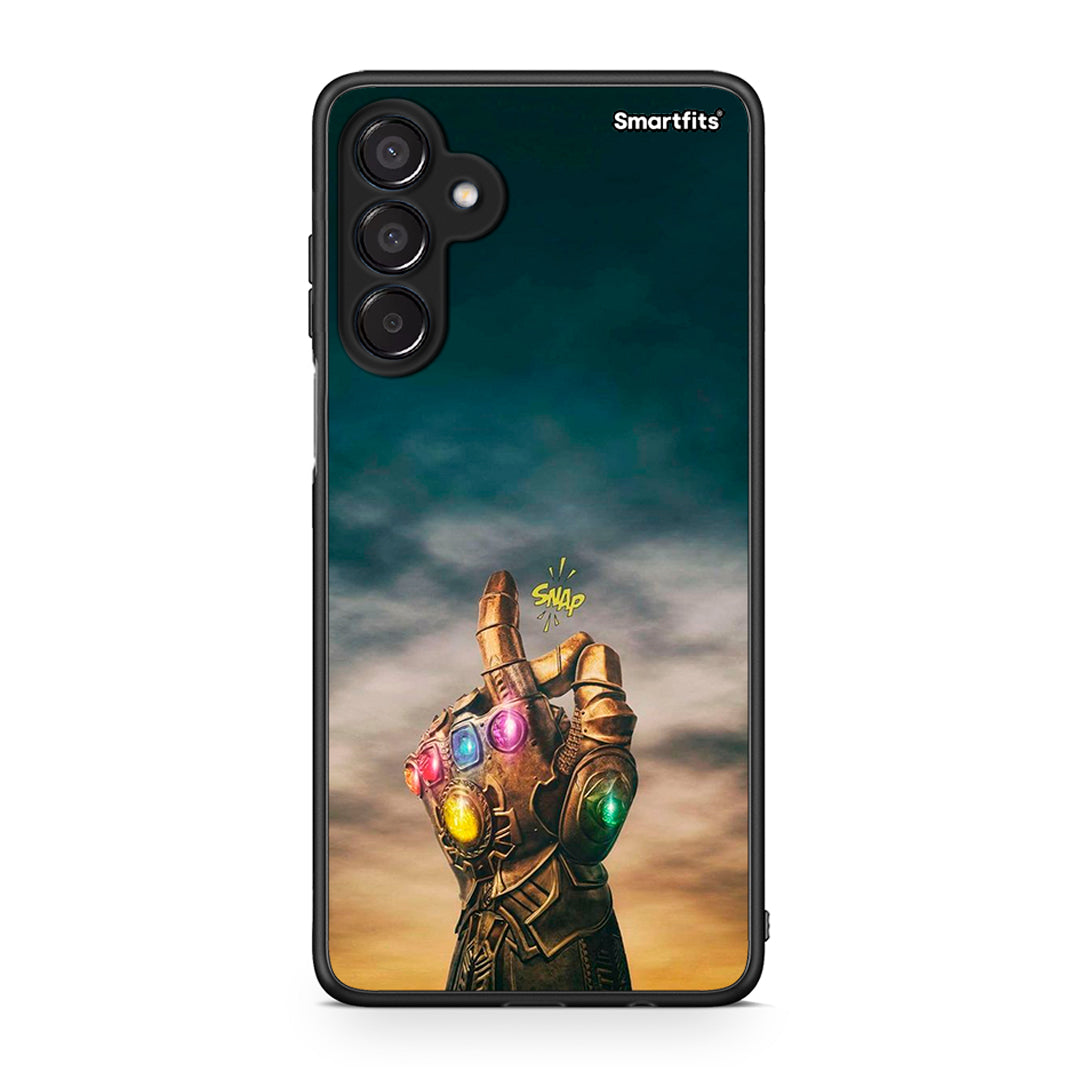 Samsung Galaxy M15 Infinity Snap θήκη από τη Smartfits με σχέδιο στο πίσω μέρος και μαύρο περίβλημα | Smartphone case with colorful back and black bezels by Smartfits