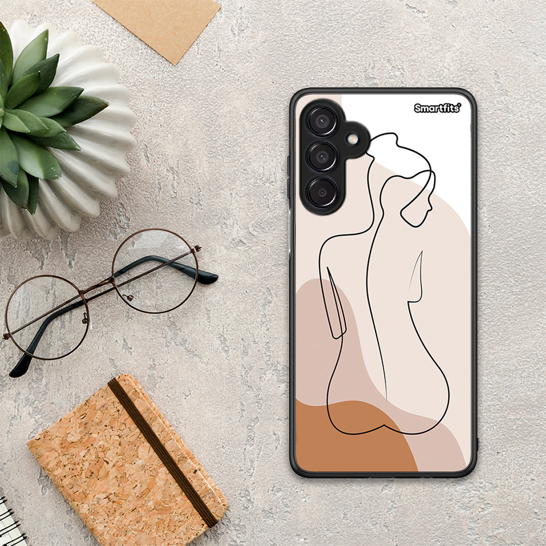 LineArt Woman - Samsung Galaxy M15 θήκη