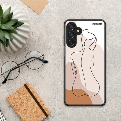 LineArt Woman - Samsung Galaxy M15 θήκη