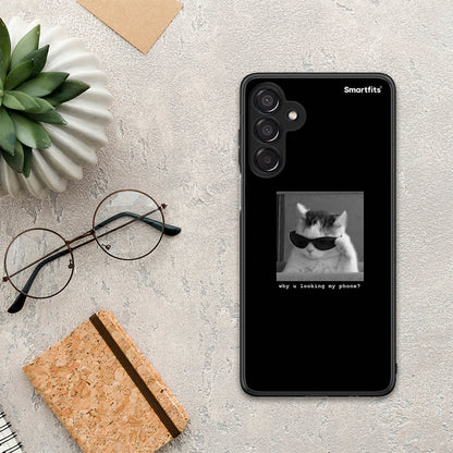 Meme Cat - Samsung Galaxy M15 θήκη