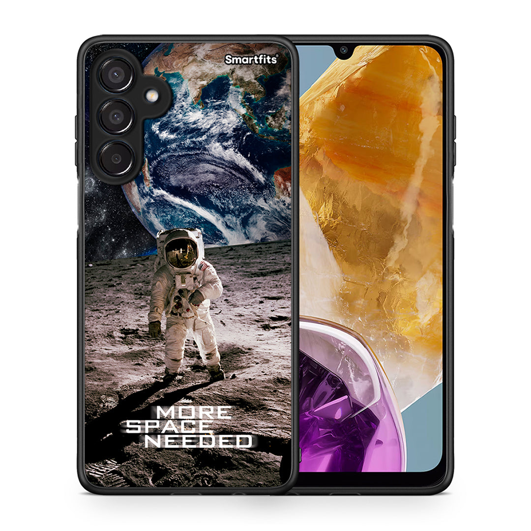 Θήκη Samsung Galaxy M15 More Space από τη Smartfits με σχέδιο στο πίσω μέρος και μαύρο περίβλημα | Samsung Galaxy M15 More Space case with colorful back and black bezels