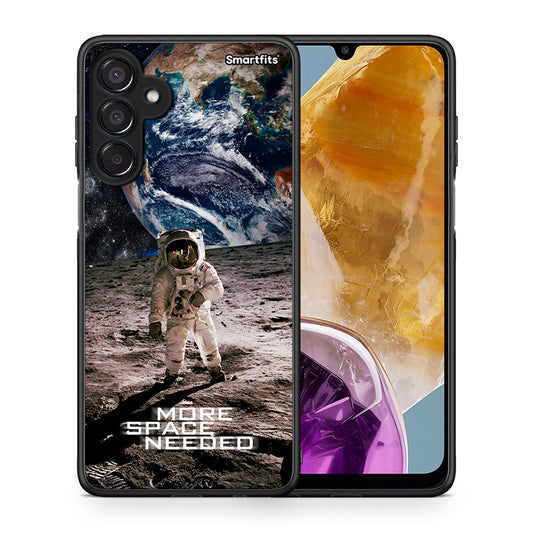 Θήκη Samsung Galaxy M15 More Space από τη Smartfits με σχέδιο στο πίσω μέρος και μαύρο περίβλημα | Samsung Galaxy M15 More Space case with colorful back and black bezels