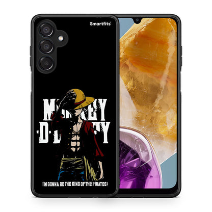 Θήκη Samsung Galaxy M15 Pirate King από τη Smartfits με σχέδιο στο πίσω μέρος και μαύρο περίβλημα | Samsung Galaxy M15 Pirate King case with colorful back and black bezels