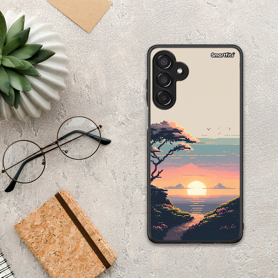 Pixel Sunset - Samsung Galaxy M15 θήκη