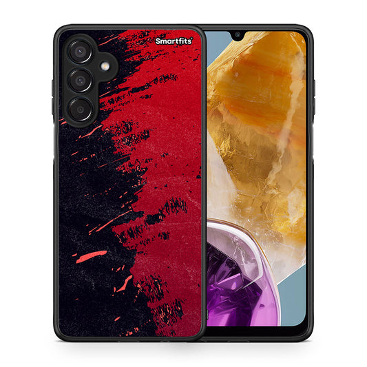 Red Paint - Samsung Galaxy M15 θήκη