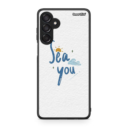 Samsung Galaxy M15 Sea You Θήκη από τη Smartfits με σχέδιο στο πίσω μέρος και μαύρο περίβλημα | Smartphone case with colorful back and black bezels by Smartfits