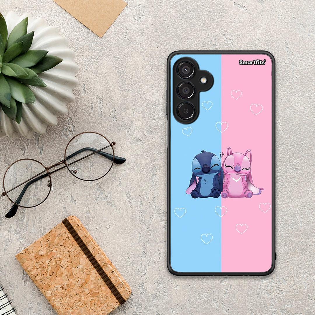 Stitch And Angel - Samsung Galaxy M15 θήκη