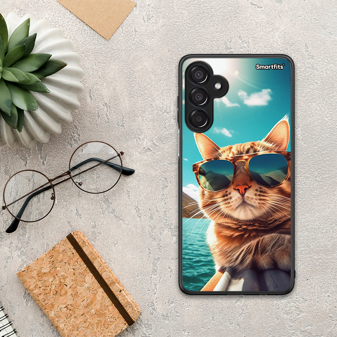 Summer Cat - Samsung Galaxy M15 θήκη