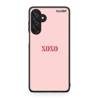 Thumbnail for Samsung Galaxy M15 XOXO Love θήκη από τη Smartfits με σχέδιο στο πίσω μέρος και μαύρο περίβλημα | Smartphone case with colorful back and black bezels by Smartfits