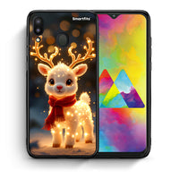 Thumbnail for Θήκη Samsung M20 Christmas Cutie από τη Smartfits με σχέδιο στο πίσω μέρος και μαύρο περίβλημα | Samsung M20 Christmas Cutie case with colorful back and black bezels