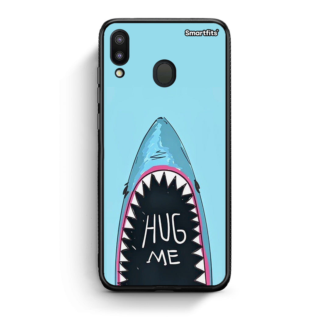 Samsung M20 Hug Me θήκη από τη Smartfits με σχέδιο στο πίσω μέρος και μαύρο περίβλημα | Smartphone case with colorful back and black bezels by Smartfits