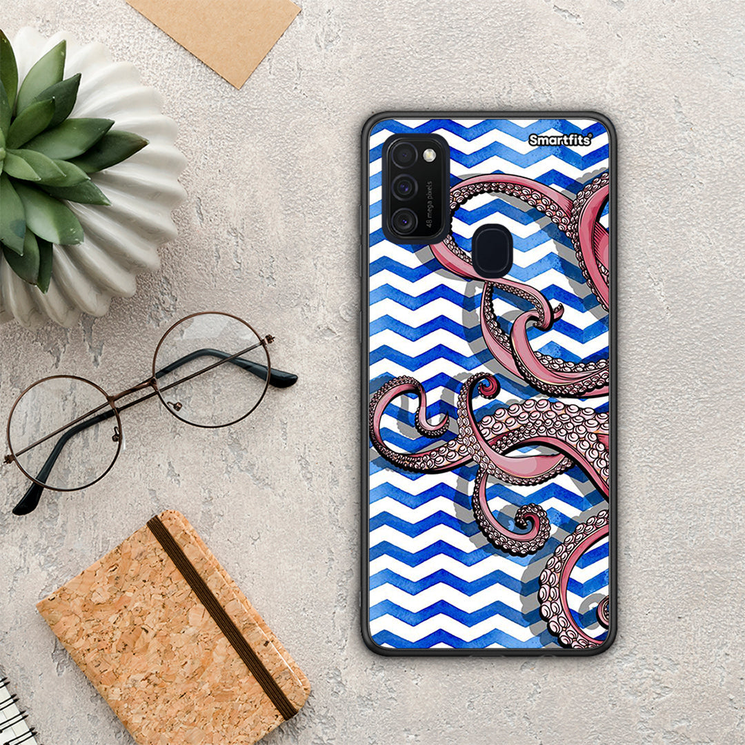 Chevron Devilfish - Samsung Galaxy M21 / M30s θήκη