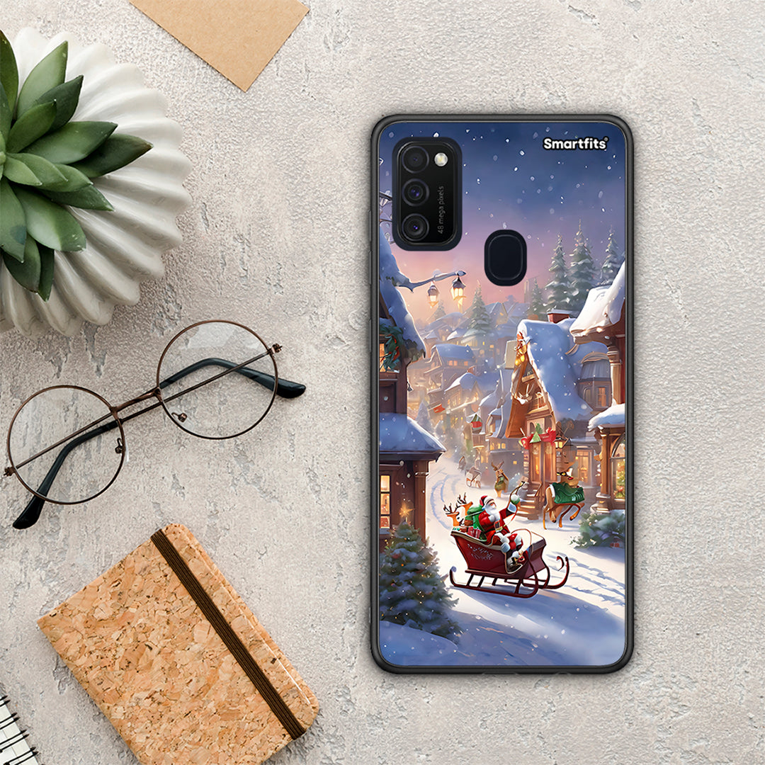 Christmas Snow - Samsung Galaxy M21 / M30s θήκη