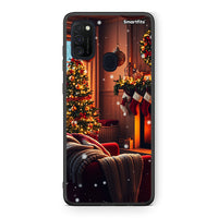 Thumbnail for Samsung M21/M31 Home For Christmas θήκη από τη Smartfits με σχέδιο στο πίσω μέρος και μαύρο περίβλημα | Smartphone case with colorful back and black bezels by Smartfits