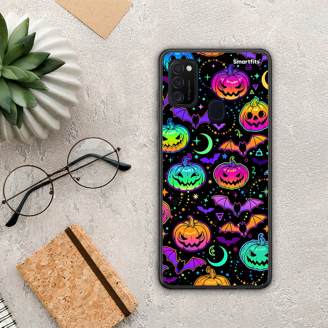 Neon Halloween - Samsung Galaxy M21 / M30s θήκη