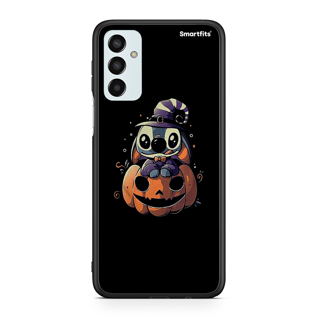Samsung M23 Halloween Stitch θήκη από τη Smartfits με σχέδιο στο πίσω μέρος και μαύρο περίβλημα | Smartphone case with colorful back and black bezels by Smartfits