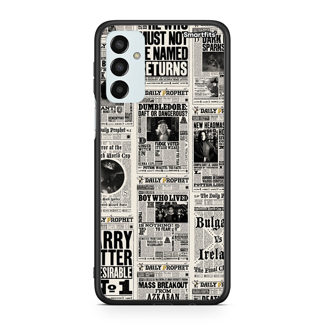 Samsung M23 Harry Paper θήκη από τη Smartfits με σχέδιο στο πίσω μέρος και μαύρο περίβλημα | Smartphone case with colorful back and black bezels by Smartfits