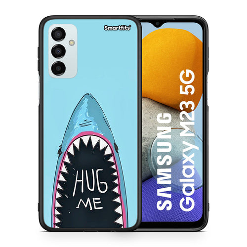 Θήκη Samsung M23 Hug Me από τη Smartfits με σχέδιο στο πίσω μέρος και μαύρο περίβλημα | Samsung M23 Hug Me case with colorful back and black bezels