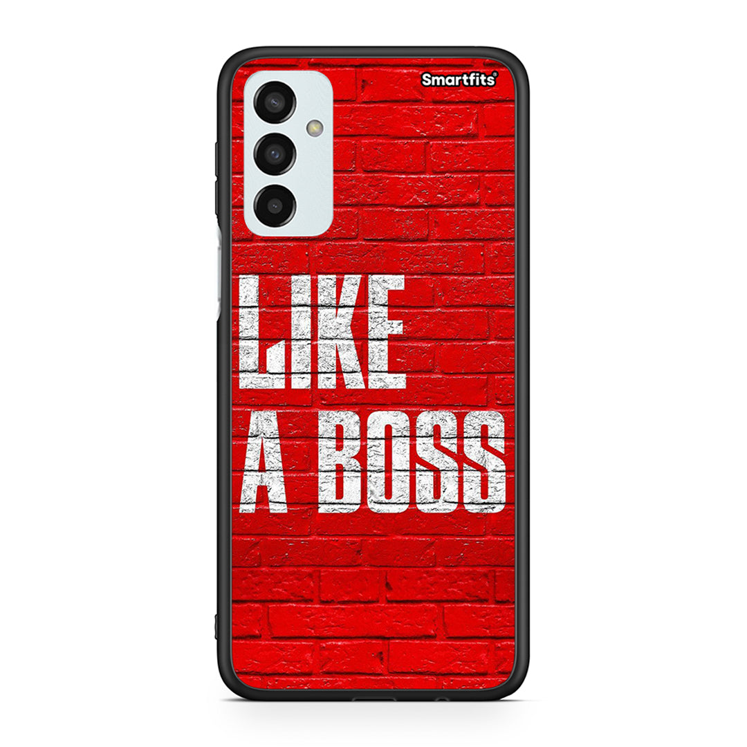 Samsung M23 Like A Boss θήκη από τη Smartfits με σχέδιο στο πίσω μέρος και μαύρο περίβλημα | Smartphone case with colorful back and black bezels by Smartfits